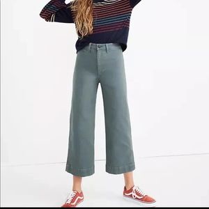NWT Madewell Emmett Wide Leg Pant
